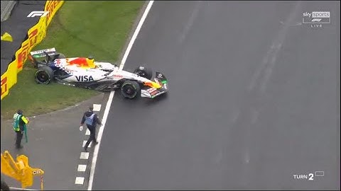 Isack Hadjar F1 Australian GP Crash