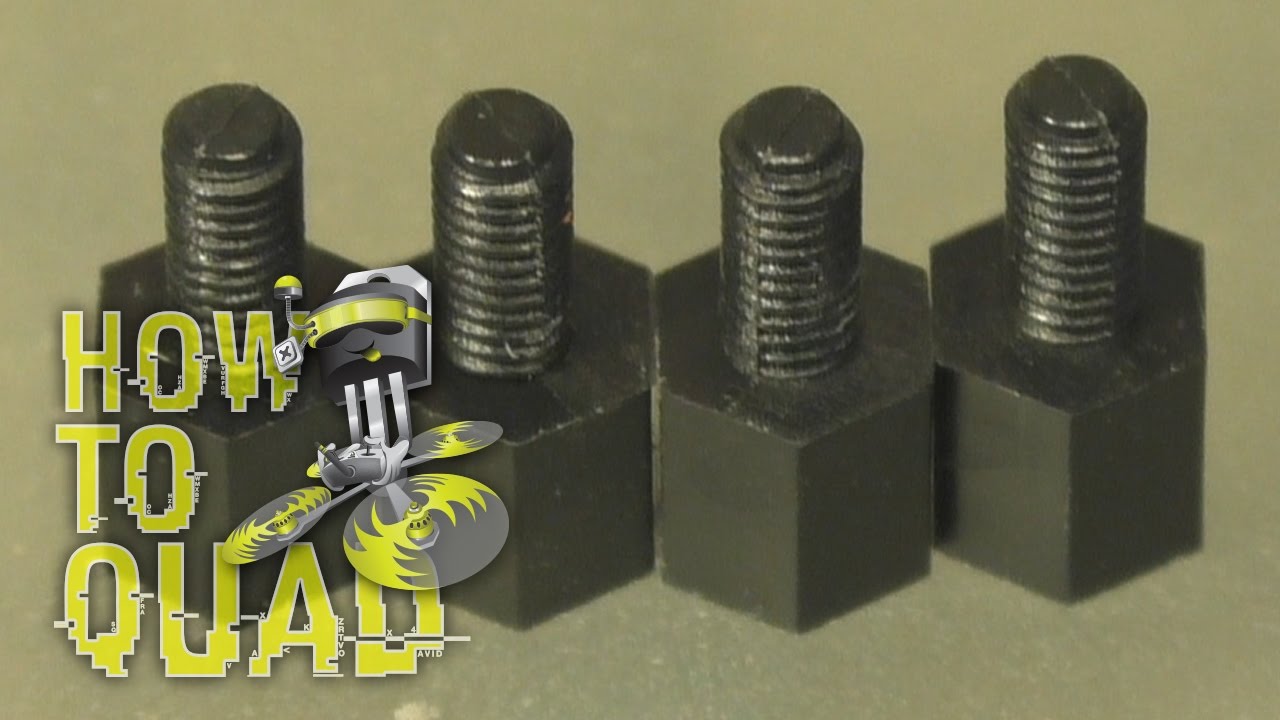 HOW TO QUAD ♠ Shortening Standoffs Perfectly Level for Ultra Compact ...