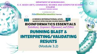Module 3,2 (Part 1) | Theory of BLAST | Bioinformatics Essentials | MOOC