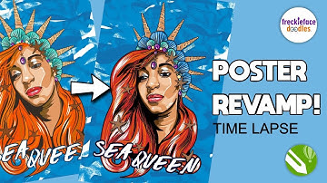 Vector Portrait Illustration Using CorelDraw X8 Graphics Suite