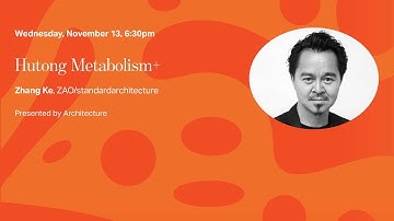 The Weitzman School Presents: Zhang Ke