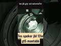 tes speaker jbl gt5 12d subwoofer