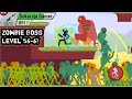 Zombie Boss!! Chapter 3 Yellow Fields level 56-61 Stickman Zombie Shooter gameplay