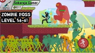 moba Việt Nam Trùm zombie!!  Chương 3 Cánh đồng vàng cấp độ 56-61 Lối chơi Stickman Zombie Bắn súng screenshot 5
