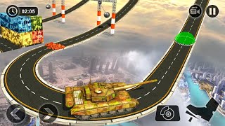 Impossible Army Tank Driving Simulator Tracks Android Gameplay screenshot 5