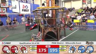 2017 PNW FRC Wilsonville Qualification Match 56