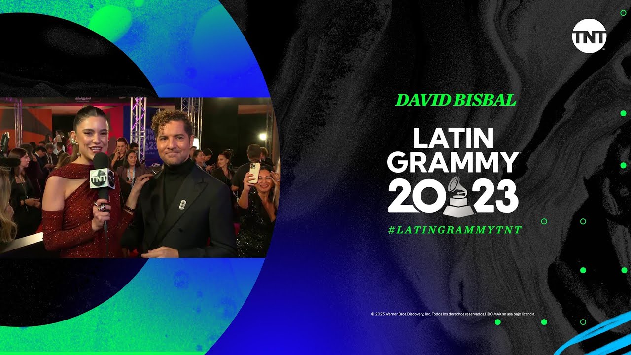 Entrevista exclusiva con David Bisbal en los LATIN GRAMMYS® 2023 - YouTube
