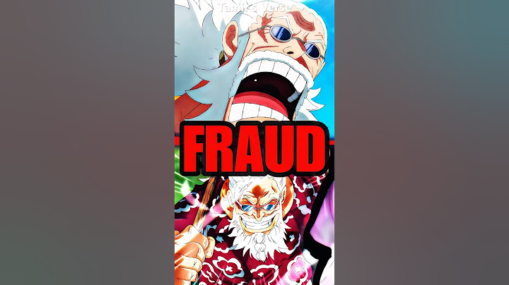 Is Scopper Gaban OFFICIALLY On Fraud Watch?!? #anime #onepiece #luffy #shorts