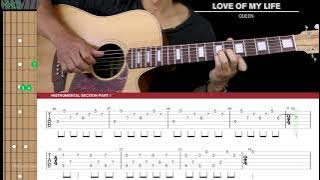 Download lagu Love Of My Life Guitar Cover Acoustic Fingerpicking - Queen 🎸 |Tabs   Chords|