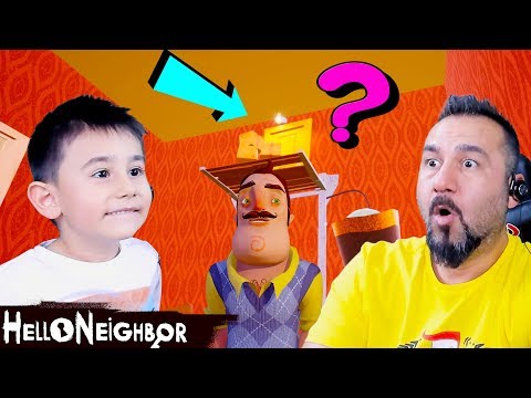 GİZLİ KAPININ ARKASINDA NE VAR?! | HELLO NEIGHBOR #7