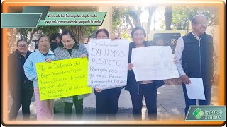 Vecinos de San Ramón piden al gobernador apoyo en la conservación del parque de la unidad | viral