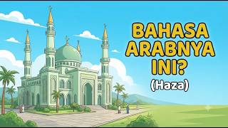 1 MENIT LANCAR! BELAJAR KOSAKATA BAHASA ARAB BENDA SEHARI-HARI