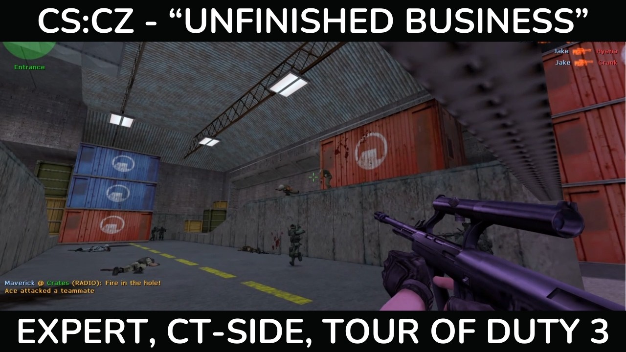 CS:CZ - Unfinished Business (CT), Tour of Duty 3, Expert