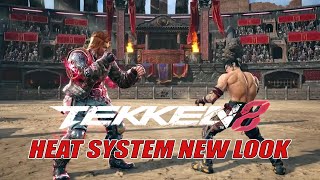 Tekken 8 Heat System Wall Mechanic Rage Art New Look