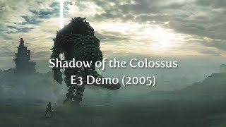 Shadow of the Colossus - E3 2005 Demo - Playthrough