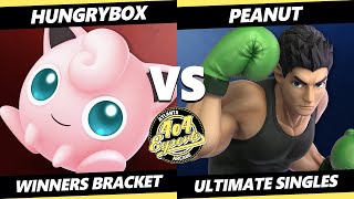 4o4 Smash Night 61 - Hungrybox (Jigglypuff) Vs. Peanut (Little Mac) SSBU Ultimate Tournament