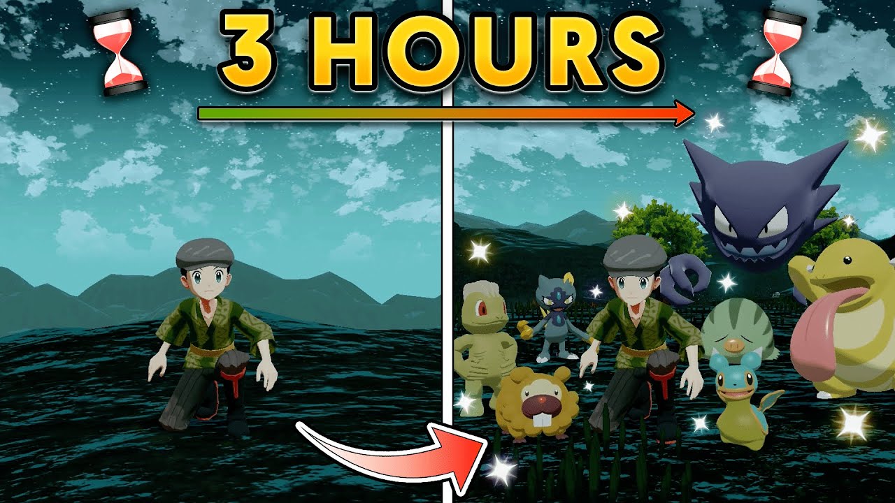 NIGHT Time Shiny Hunts ONLY! 🌟 3 HOUR Shiny Challenge! 🌟 Week 3