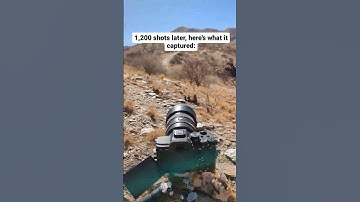 would you risk your camera for this? #photography #sonycamera #astrophotography #timelapse