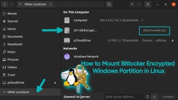 How to Mount Bitlocker Encrypted Windows Partition in Linux