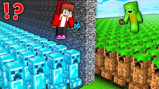 Mikey's Poor Creeper Army vs Zenichi's Rich Creeper Army - YouTube