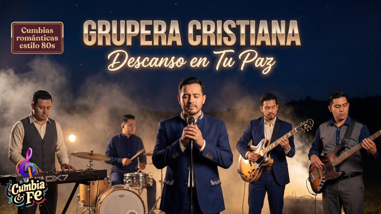 Descanso en Tu Paz | CUMBIA CRISTIANA | Grupera Cristiana Live