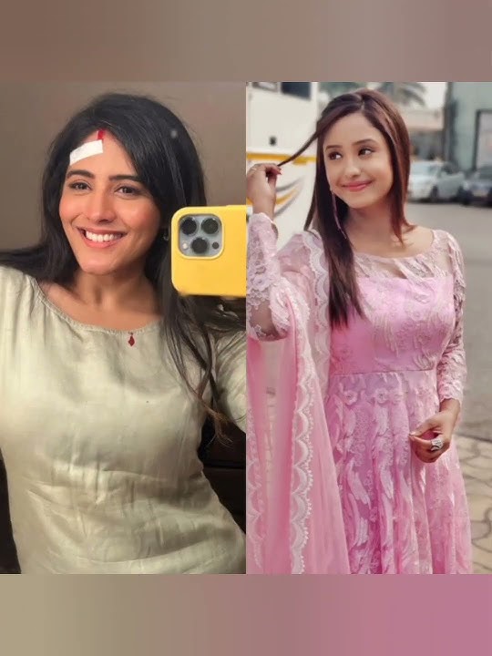 bazi Ishq ki serial mehak khusbu Tiwari 🆚 Kajal Tina Philip beautiful video#trending #viralvideo