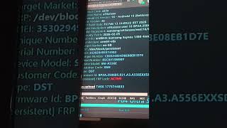 Sm-A556E Bit binary U13 Frp removed F64 box UFS 3.1 💯✅✅