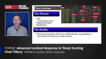 FOR508: Advanced Incident Response, Threat Hunting, and Digital Forensics