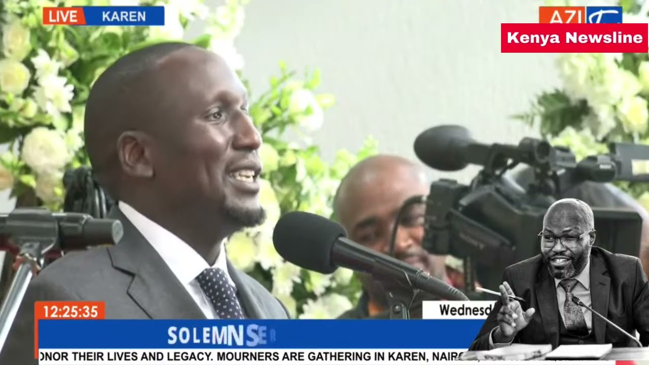 Listen to Sen.Cheruiyot Explain BAD BLOOD between him and MP Johana Ng'eno during requiem mass
