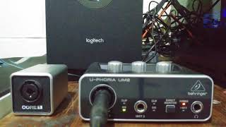 Behringer Uphoria UM2 live test
