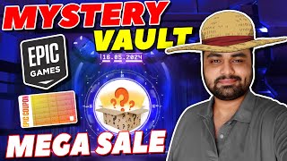 1st FREE Epic Mystery Vault Game & Epic Mega Sale 33% off Coupon?