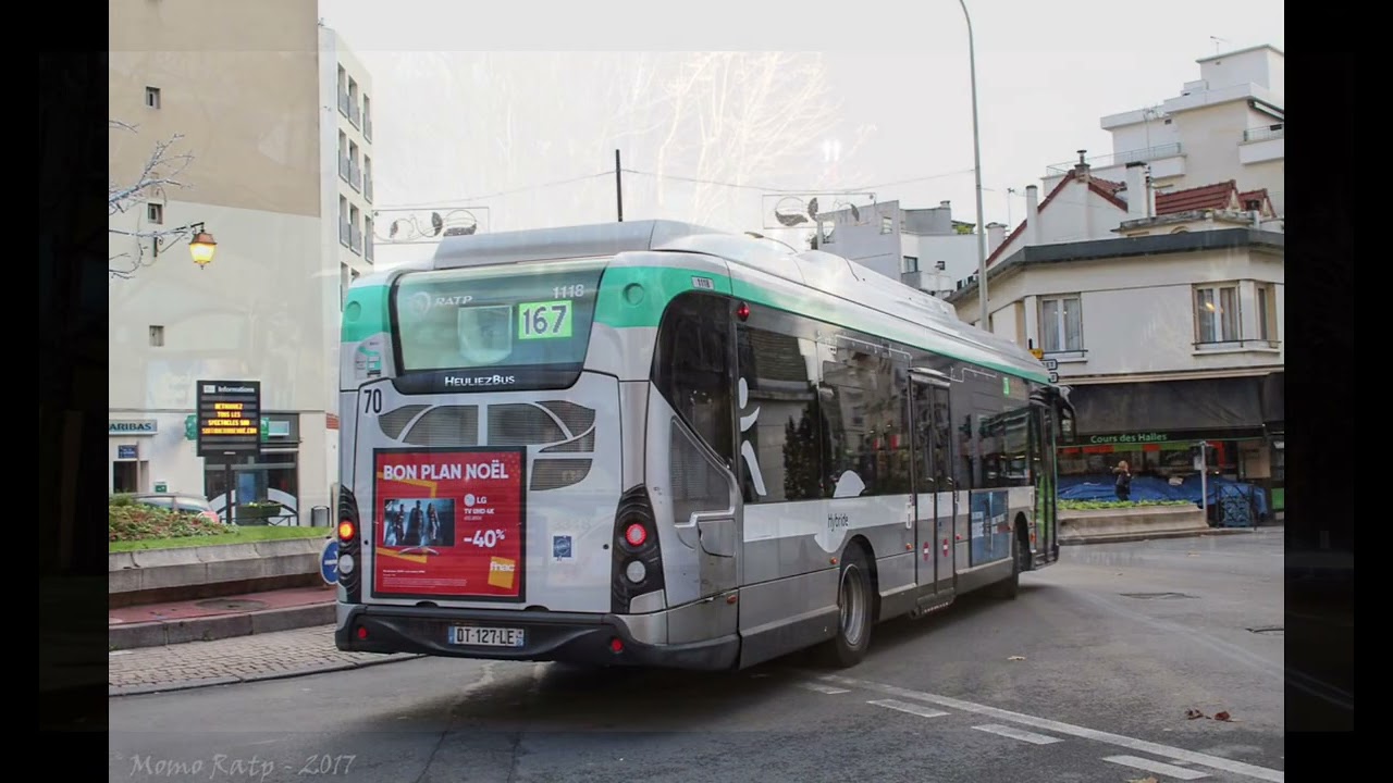 Les lignes du cb ratp de charlebourg