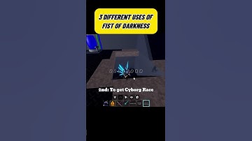 How to use Fist of Darkness #roblox #bloxfruits