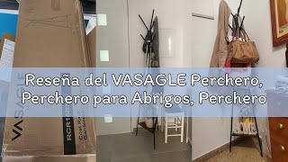 Reseña del VASAGLE Perchero, Perchero para Abrigos, Perchero para Sombreros y Abrigos, Estilo Indust