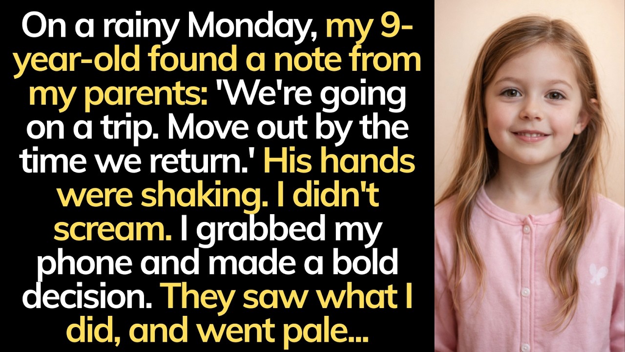 Parents Left Us a Note: 'Move Out' - My Bold Response