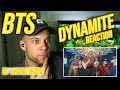 First time hearing BTS (방탄소년단) - Dynamite REACTION VIDEO w/ Aaron Baker