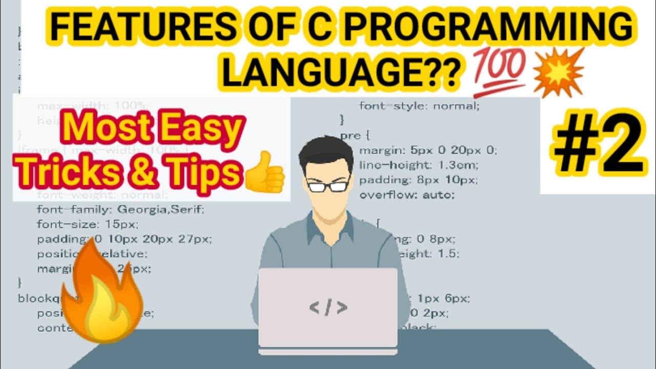 Feature of C Language | C Language Tutorial for Beginners | C Language ...