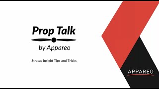 Prop Talk with Appareo Aviation | Stratus Insight Tips & Tricks