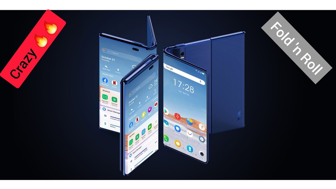 TCL Brand New Crazy Concept *Fold 'n Roll*🔥🔥🔥