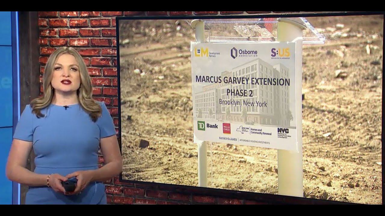 News12 - Marcus Garvey Extension Phase 2 Breaks Ground in Brooklyn