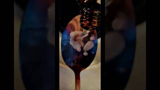 sizzling water ASMR #experiment #asmr #satisfying #glowing #sizzling