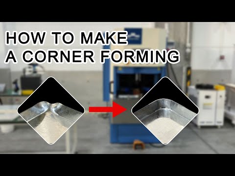 Corner Forming Machine Made Easy: One -Step Shaping with No Welding Required
