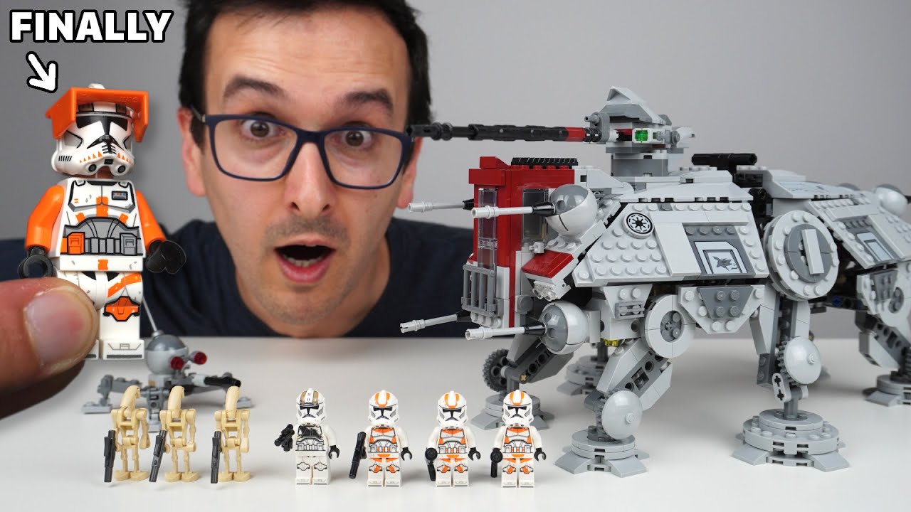 Fryse Forvirre Hest LEGO Star Wars AT-TE Review - YouTube