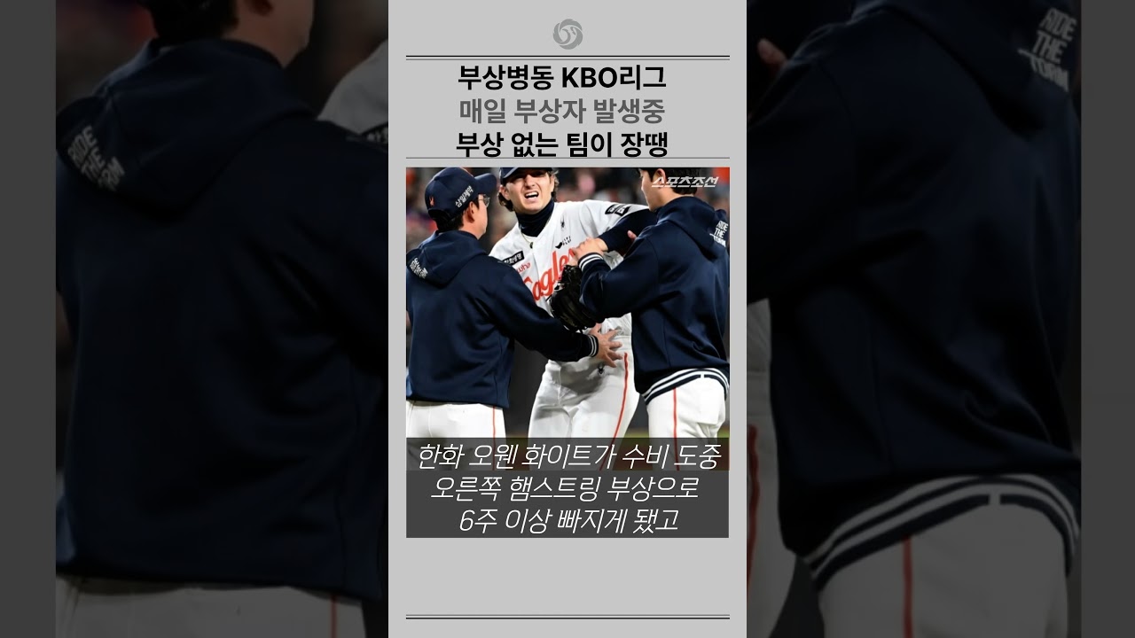 무서워서 살겠나.  오늘은 또 누가 다쳤나