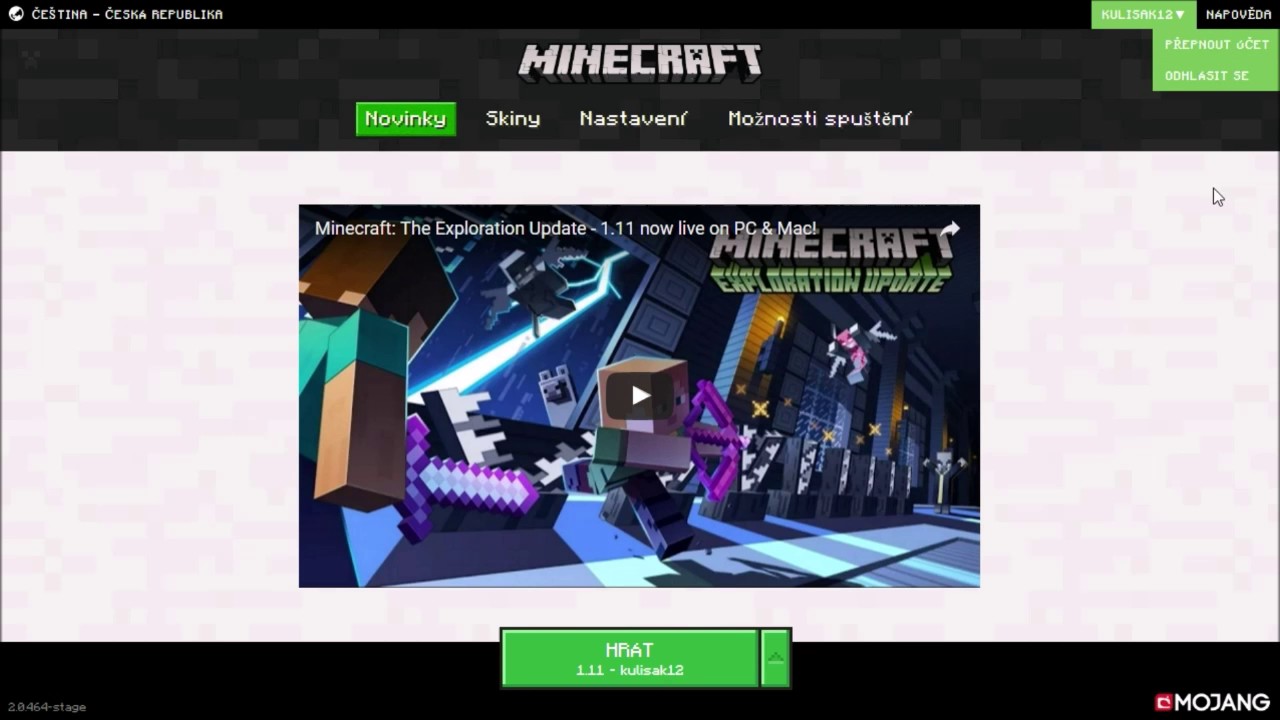 Nový Minecraft launcher! [CZ/HD] - YouTube