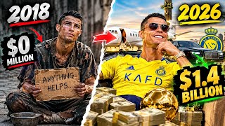 NET worth of Cristiano Ronaldo from (2018 — 2026) 