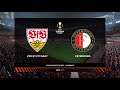 FIFA 23 - VfB Stuttgart 1893 vs Feyenoord | League Phase UEFA Europa League | Highlights