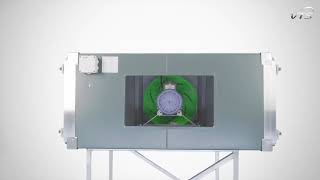 New VENTUS S type   Teaser   suspended air handling unit