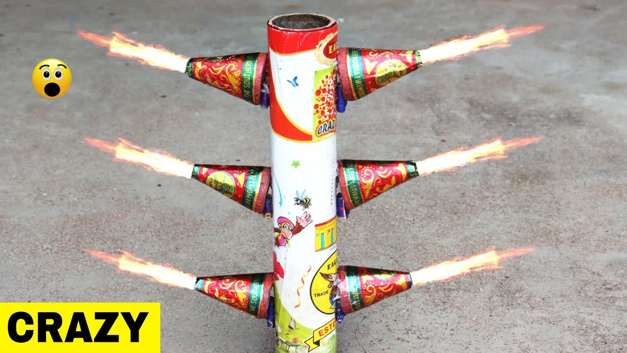 Diwali Anar Expeirment Diwali crackers Experiment 2021, Crackers 2021