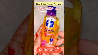 Clean & Clear Foaming Face Wash Review | Oily Skin Ke Liye Best? #facewash #prettyfamm #oilyskin